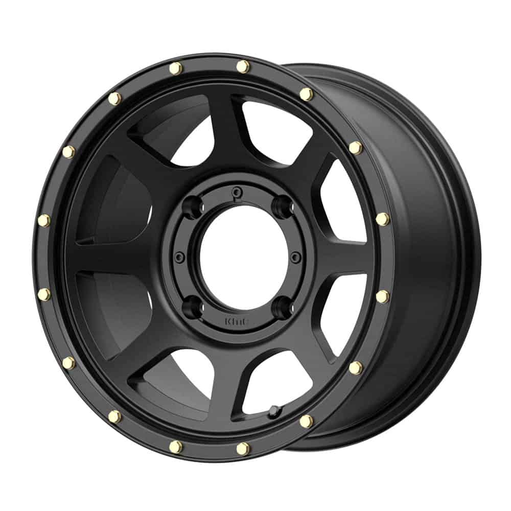 KMC Powersports KS134 ADDICT 2 KS134 14X7 4X137 S-BLK 38MM