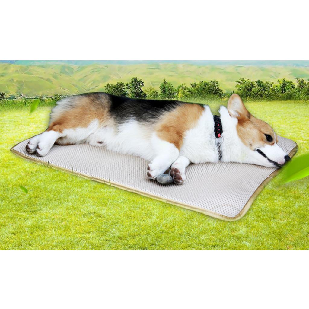 Dog Bed Mat Soft Crate Pad Washable Slip Mattress Comfortable Pad Dog Bed for Crate 45x35cm
