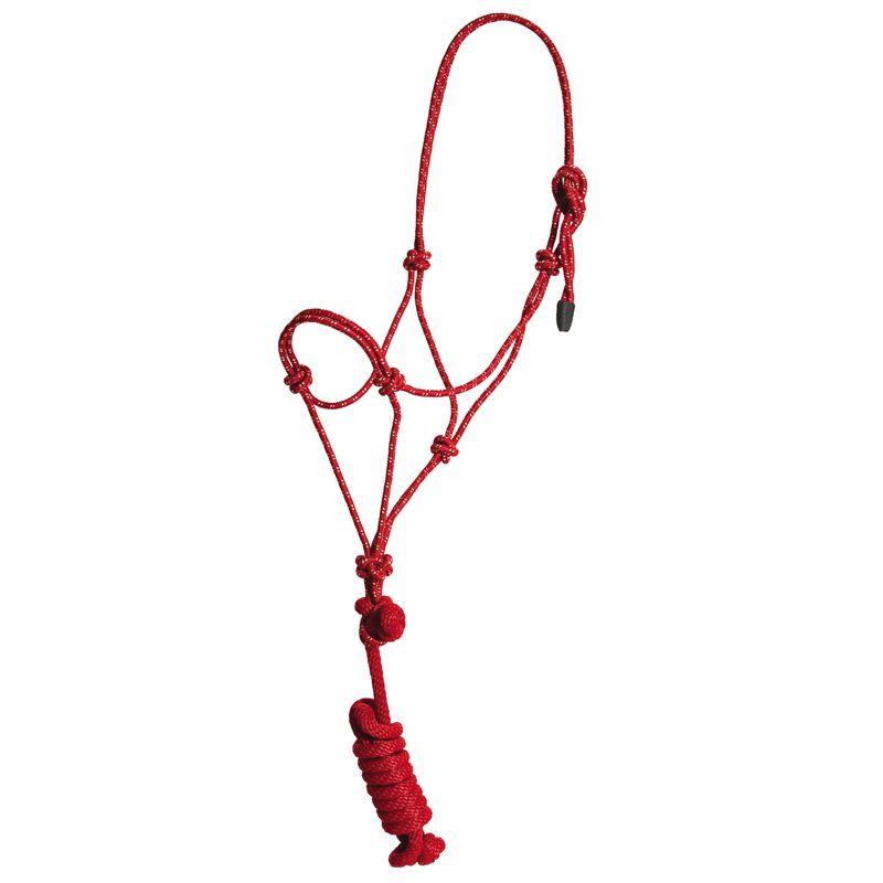 8104 Mustang Manufacturing Co. 5/8in Halter with 8ft Lead