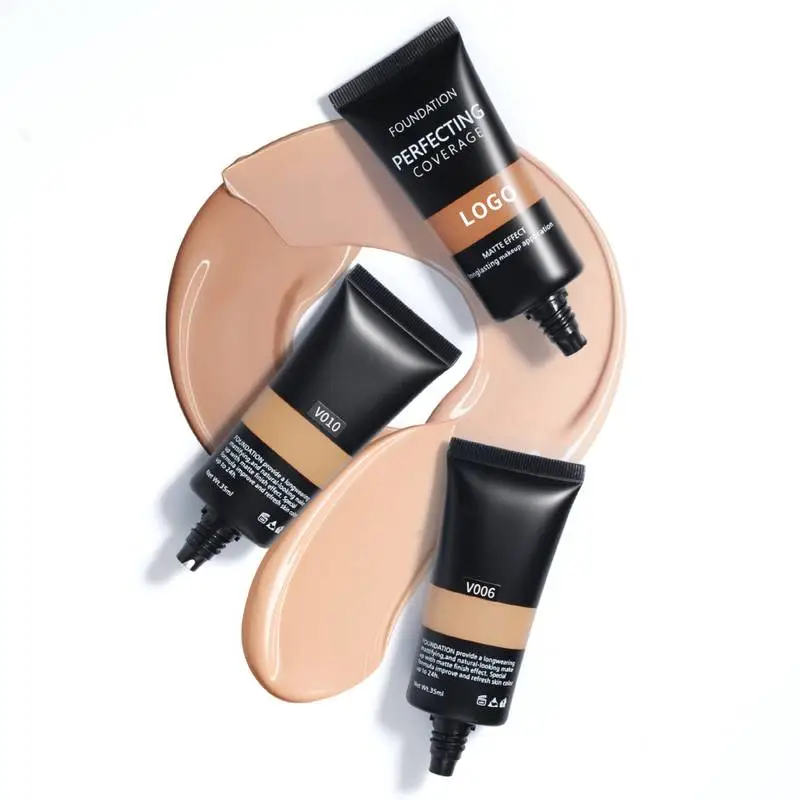High Pigment Long Lasting Vegan Custom Waterproof 24HR Pro-Glow Foundation