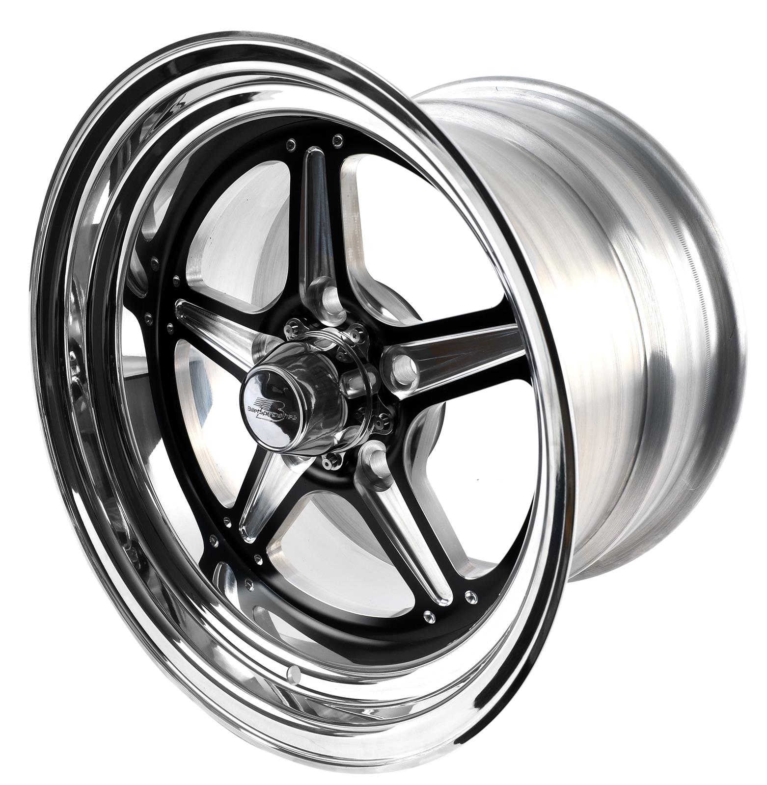 Billet Specialties BRS035106565 Billet Specialties Street Lite Black Wheels