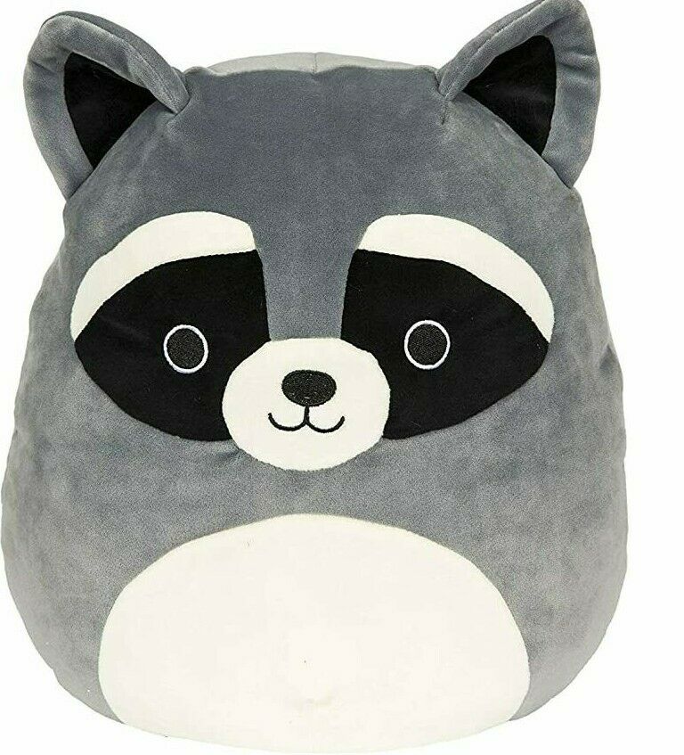 Squishmallow Rocky the Raccoon 8 inch  Kellytoy stuffed animal plush toy