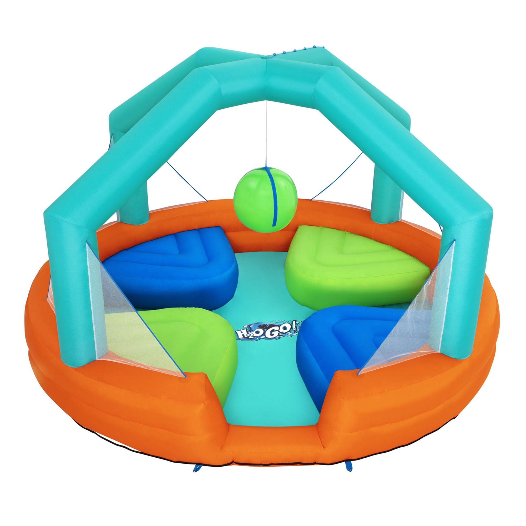 Bestway H2OGO! Dodge and Drench Kids Inflatable Water Park with Air Blower