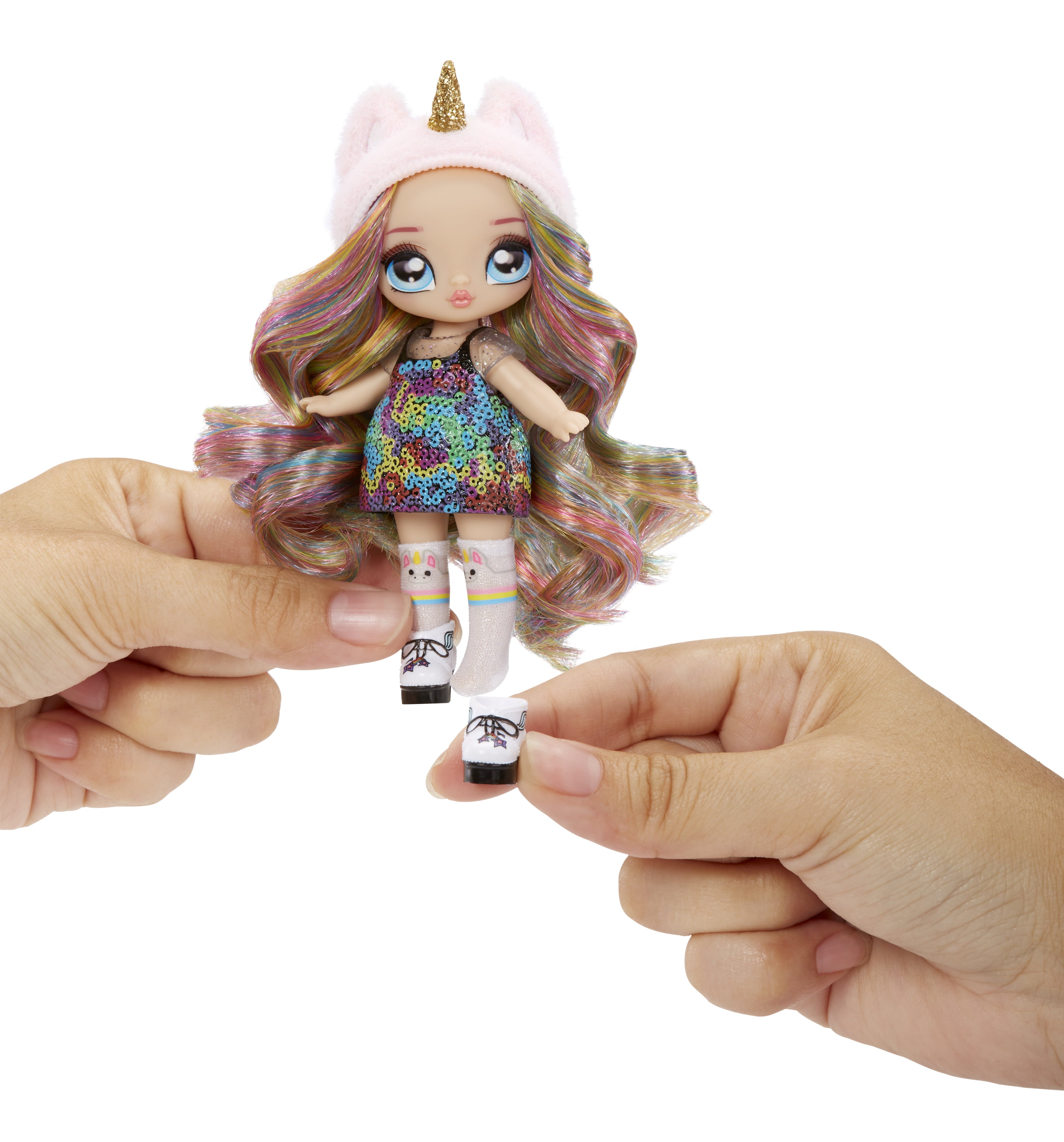 Na Na Na Surprise Minis Series 1 - 4" Fashion Doll - Mystery Packaging with Confetti Surprise, Includes Doll, Outfit, Shoes, Poseable, Great Toy Gift for Kids Girls Boys Ages 5 6 7 8+ Years