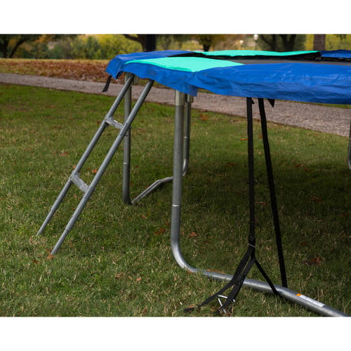 Jumpking Trampoline Anchor Kit And Adjustable Ladder Combo