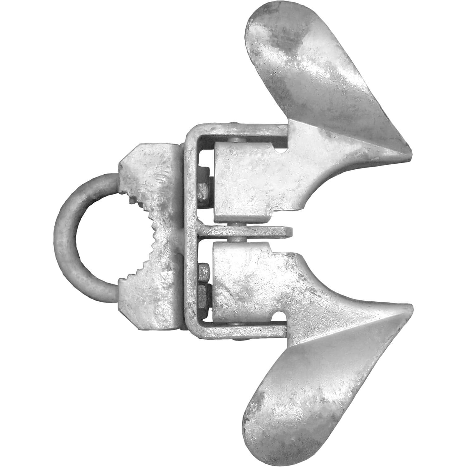 Jake Sales Brand - 1-3/8” x 2-3/8” - ButterFly Latch - Galvanized - Each