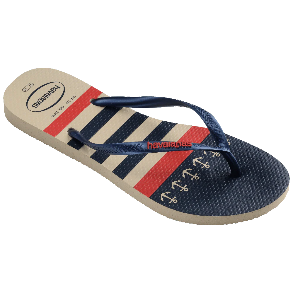 Chinelo Havaianas Slim Nautical