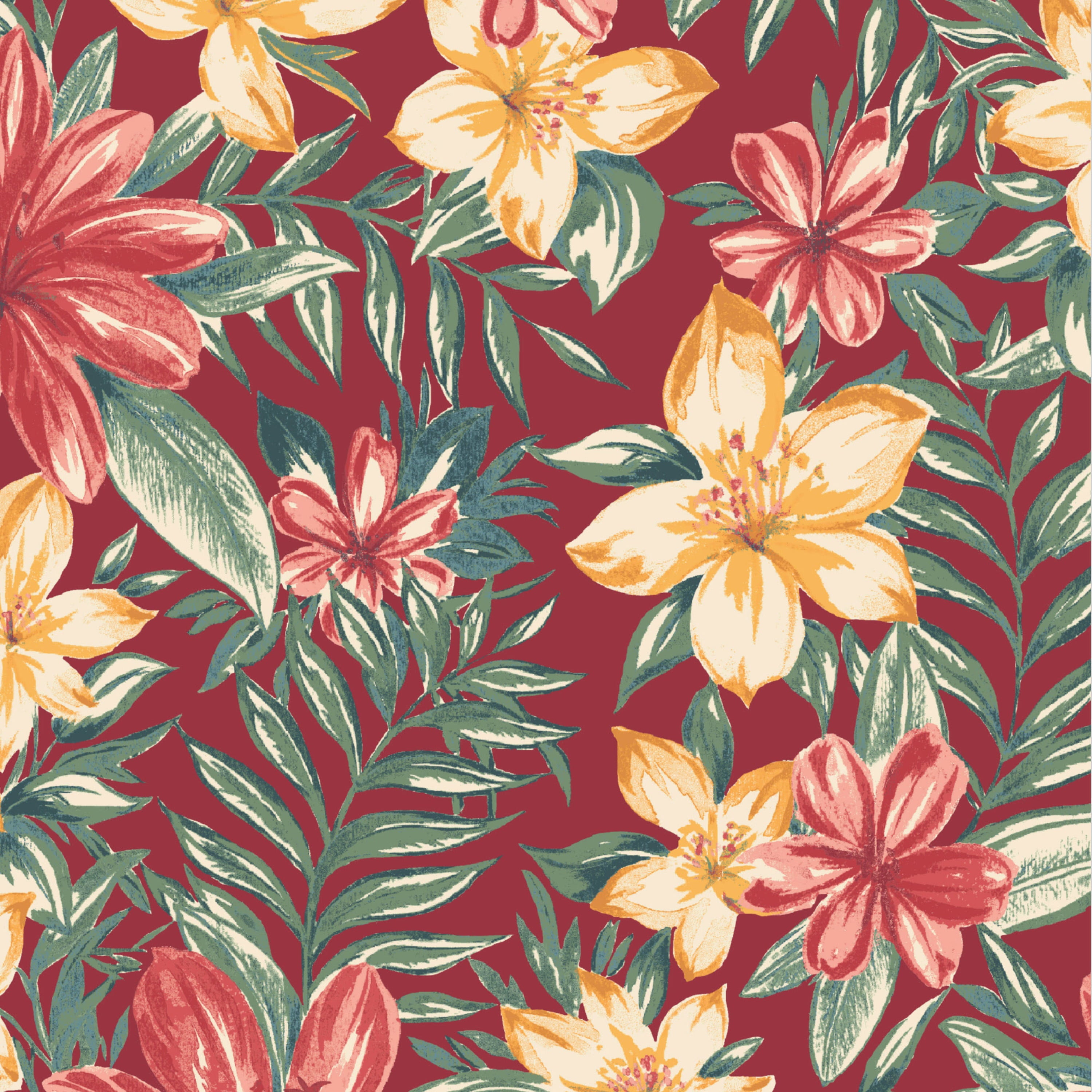 Arden Selections Outdoor Dining Chair Cushion 20 x 20， Ruby Clarissa