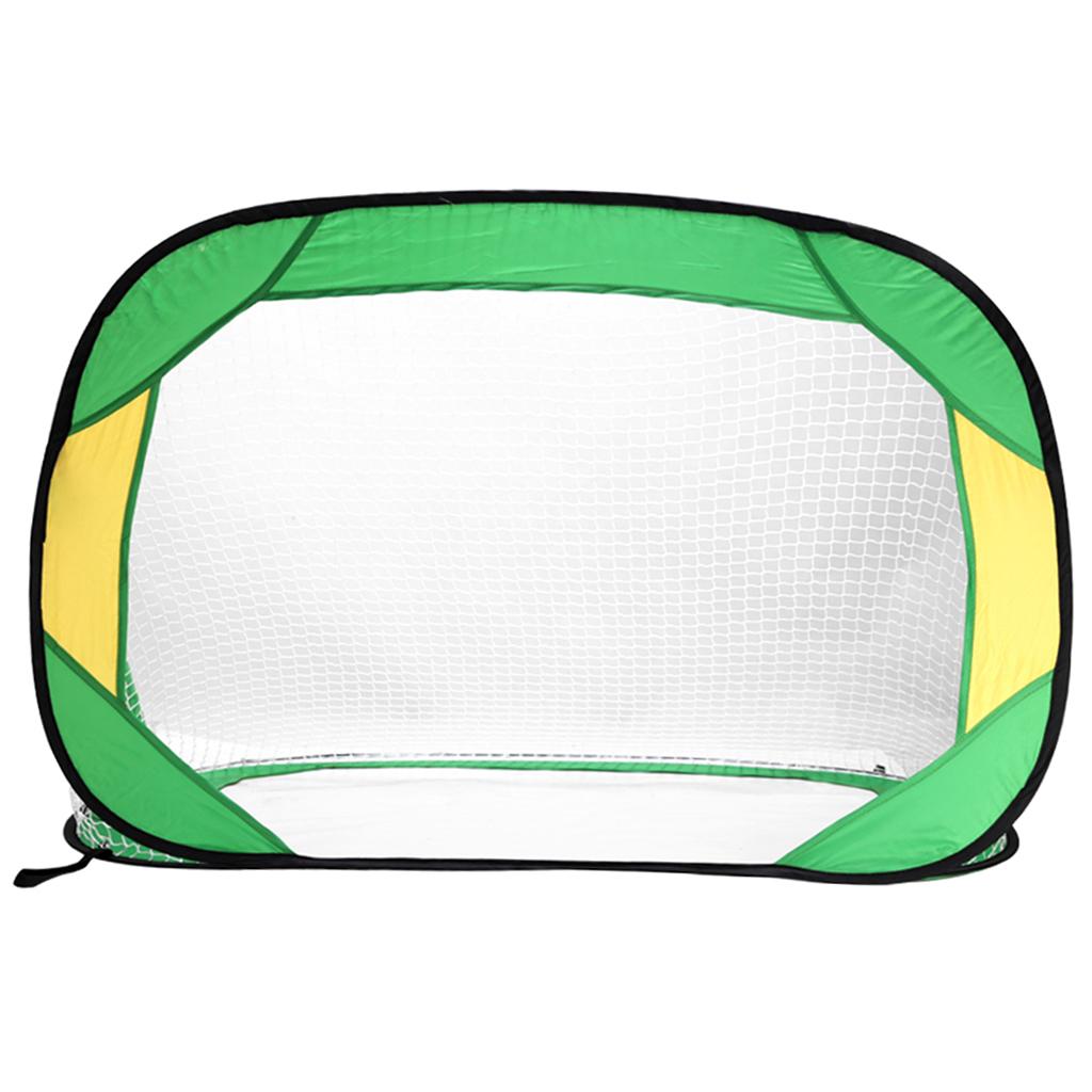 Kids Small Size Portable Soccer Goal Football Gate Outdoor Sport Training Toy - Green