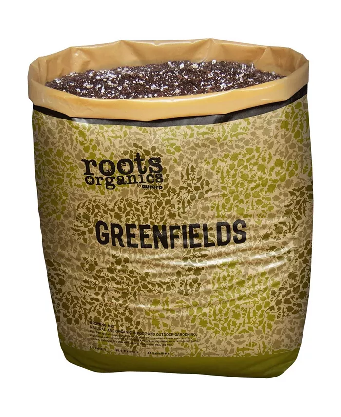 Roots Organics Greenfields Growing Media with Mycorrhizae， 1.5 Cu Ft