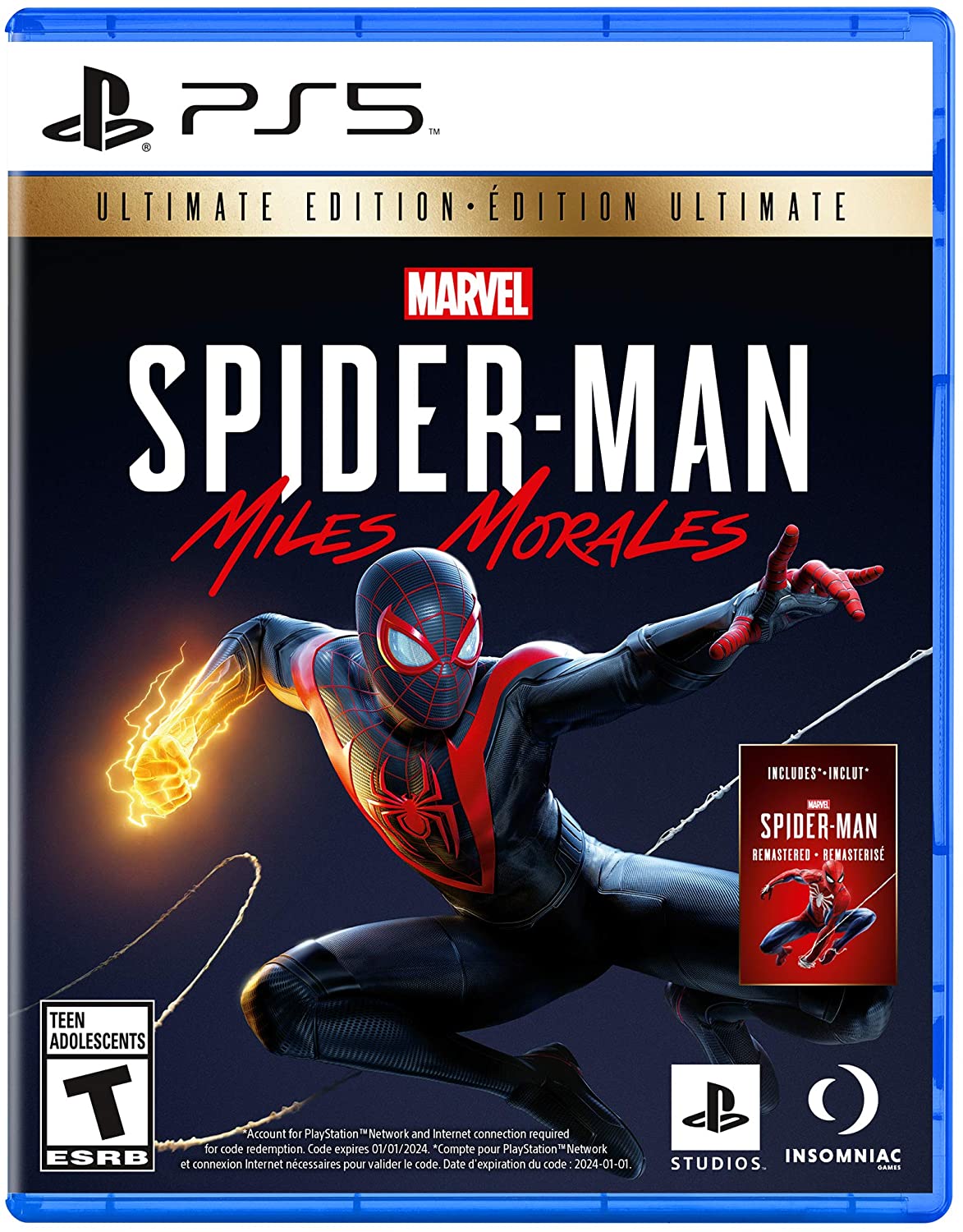 Spider-Man: Miles Morales Ultimate Edition (PS5) - Previously Played