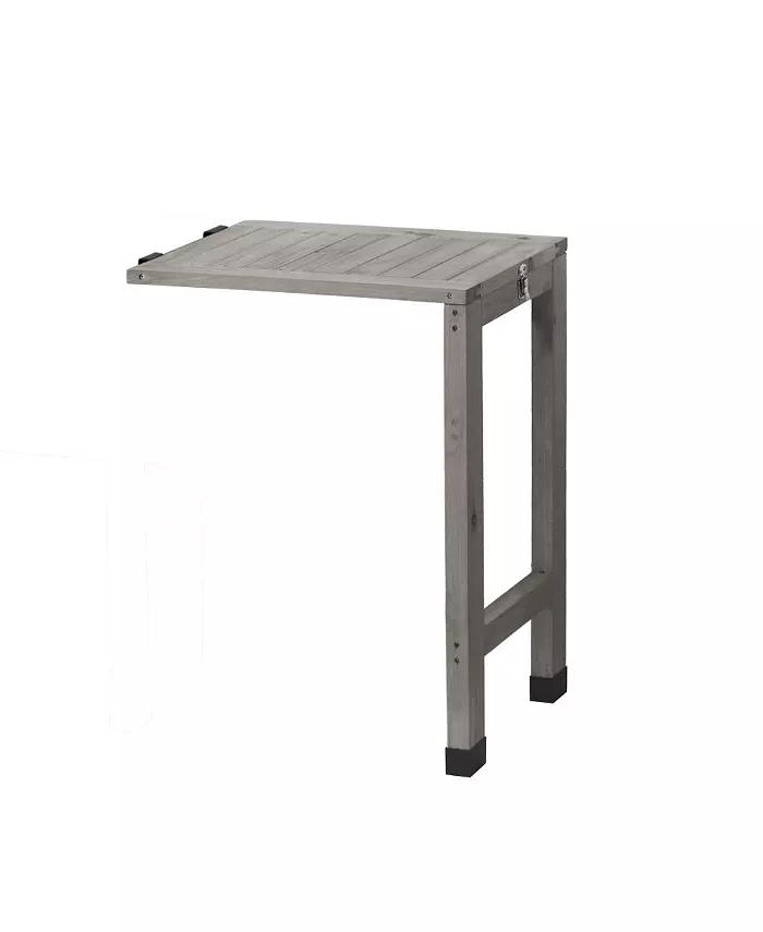 VegTrug Wall Hugger Side Table - Gray Wash (FSC 100%)