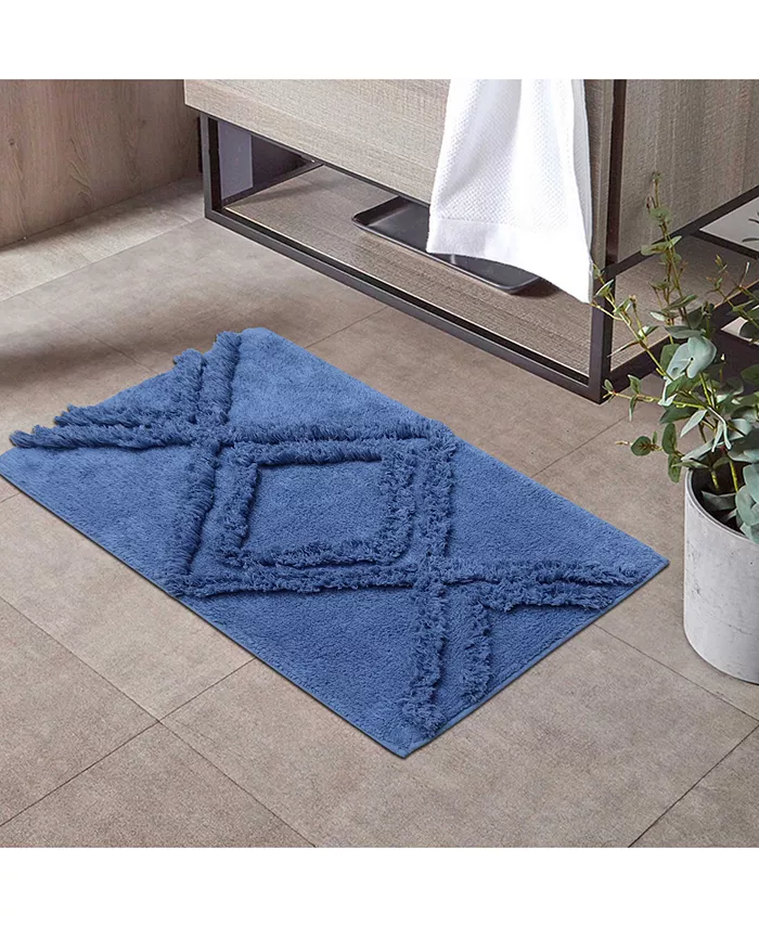 Pure Bath Alton Tufted Cotton 2-Pc. Bath Rug Set