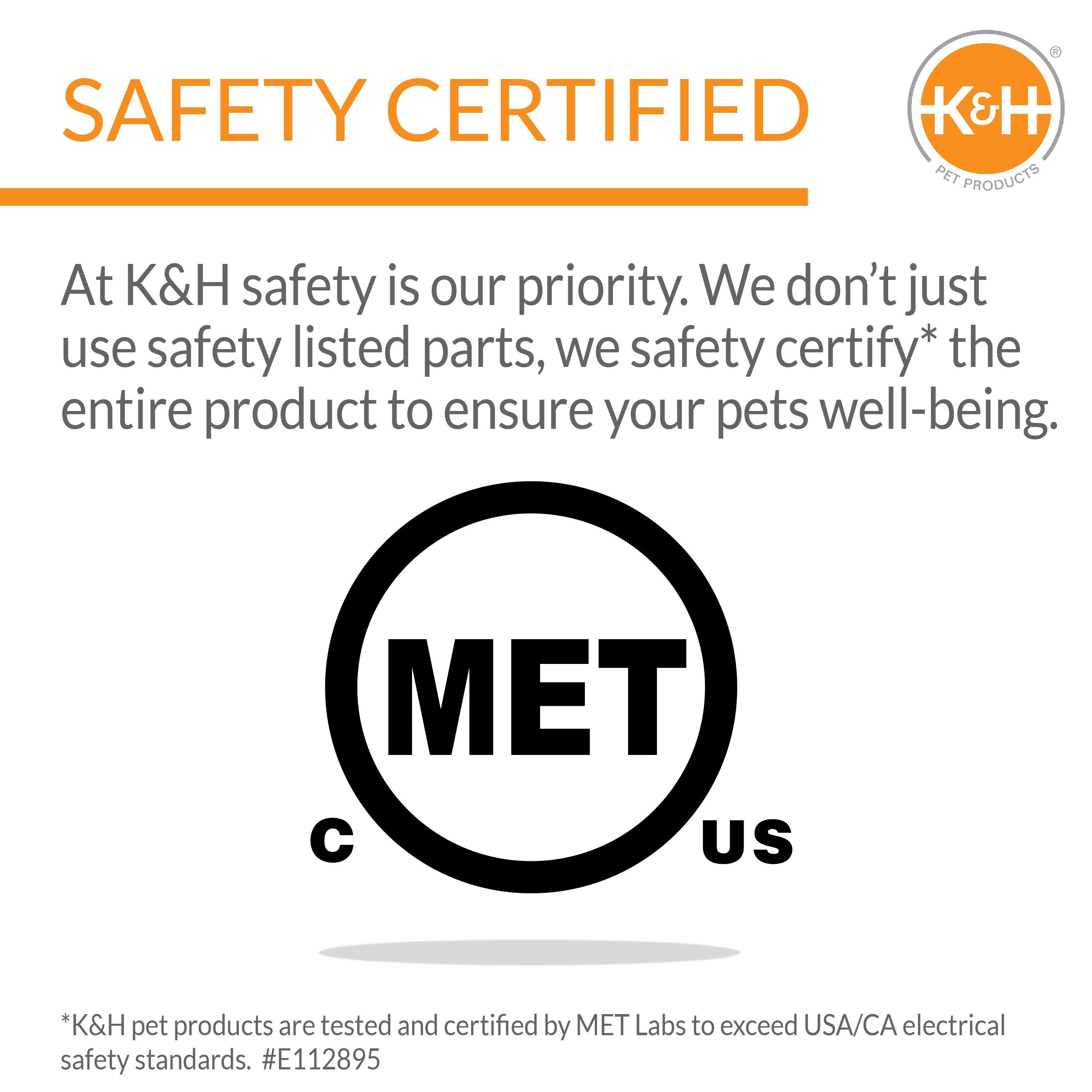 KandH Pet Products Thermo-Hose Ice Free Heated Water Hose Rubber Red 60 Feet 250 Watts