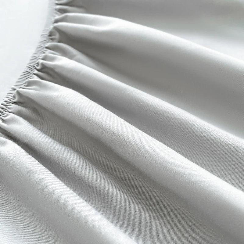 Jogo de Cama CharmeSoberano™ 600 Fios - Algodão Egípcio e Elegância Noturna!