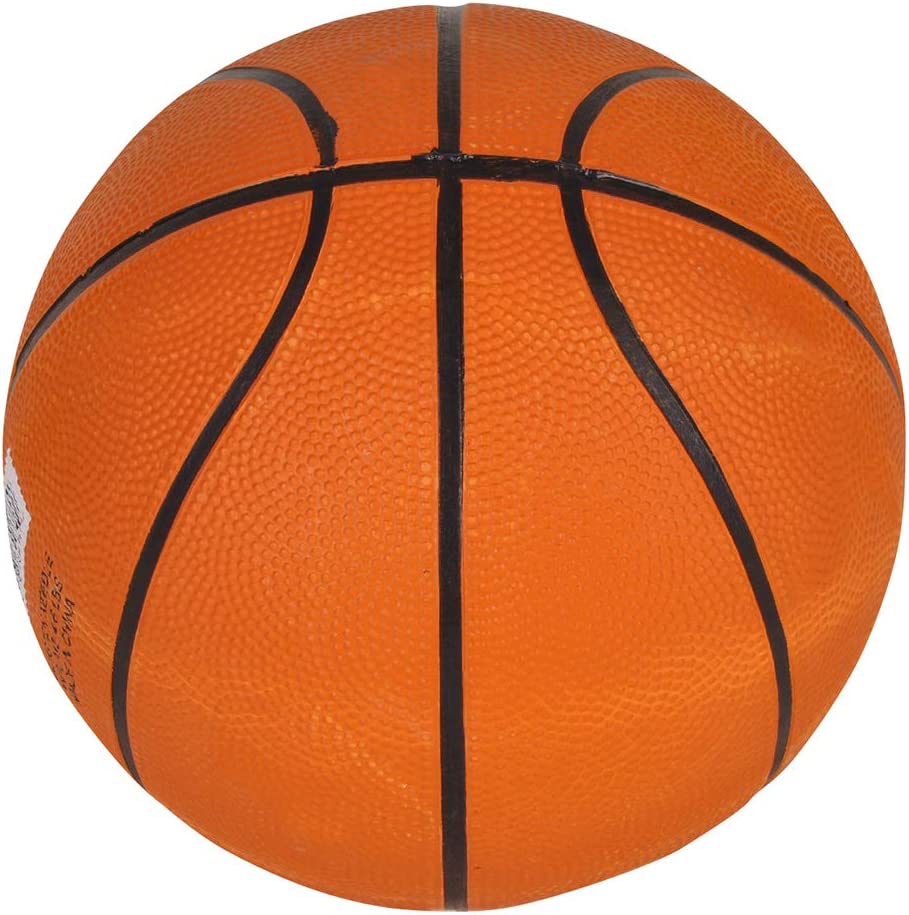 Mini Basketballs - (7 Inch， Size 3) Pack of 4 - Mini Hoop Basketball Set with Air Pump for Indoor， Outdoor， Pool Parties， Small Hoops Basketball Game Party Favors for Kids by Bedwina