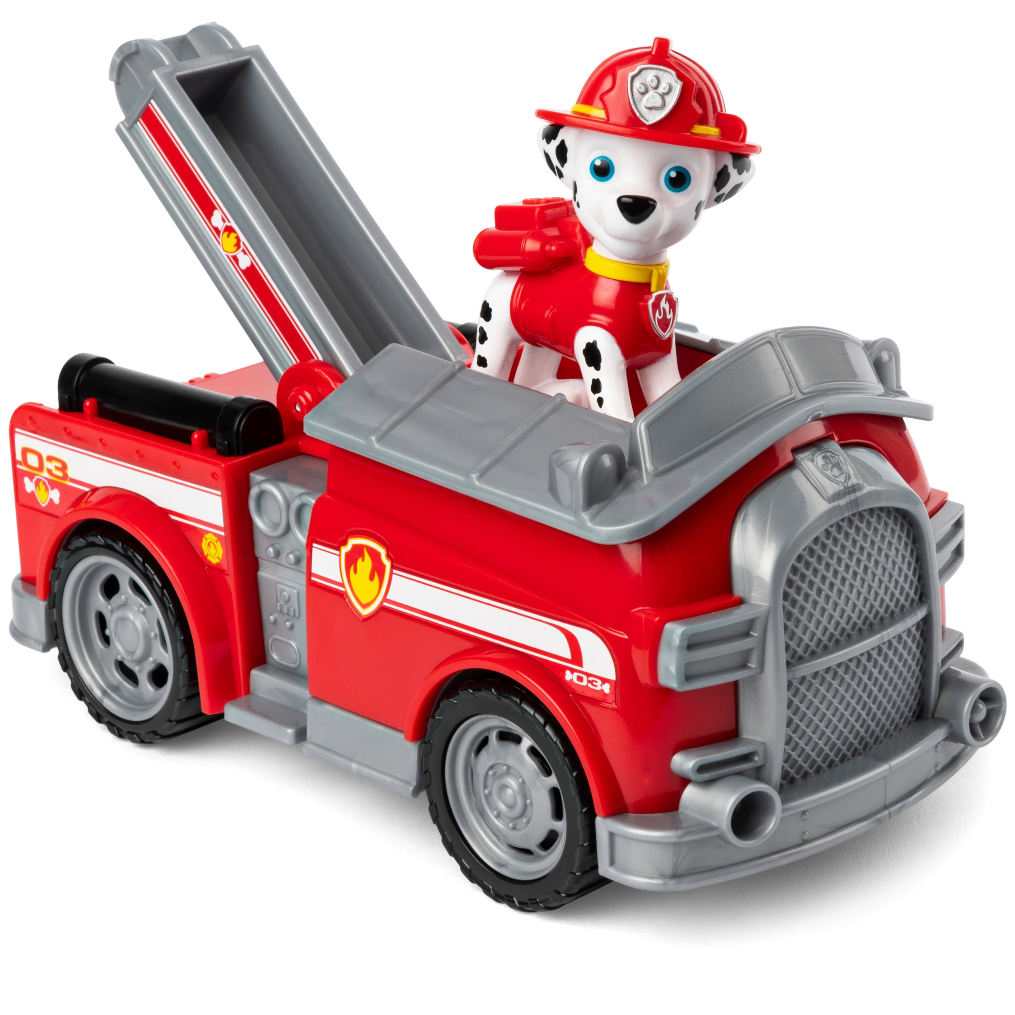 PAW Patrol， Marshall’s Fire Engine Vehicle with Collectible Figure
