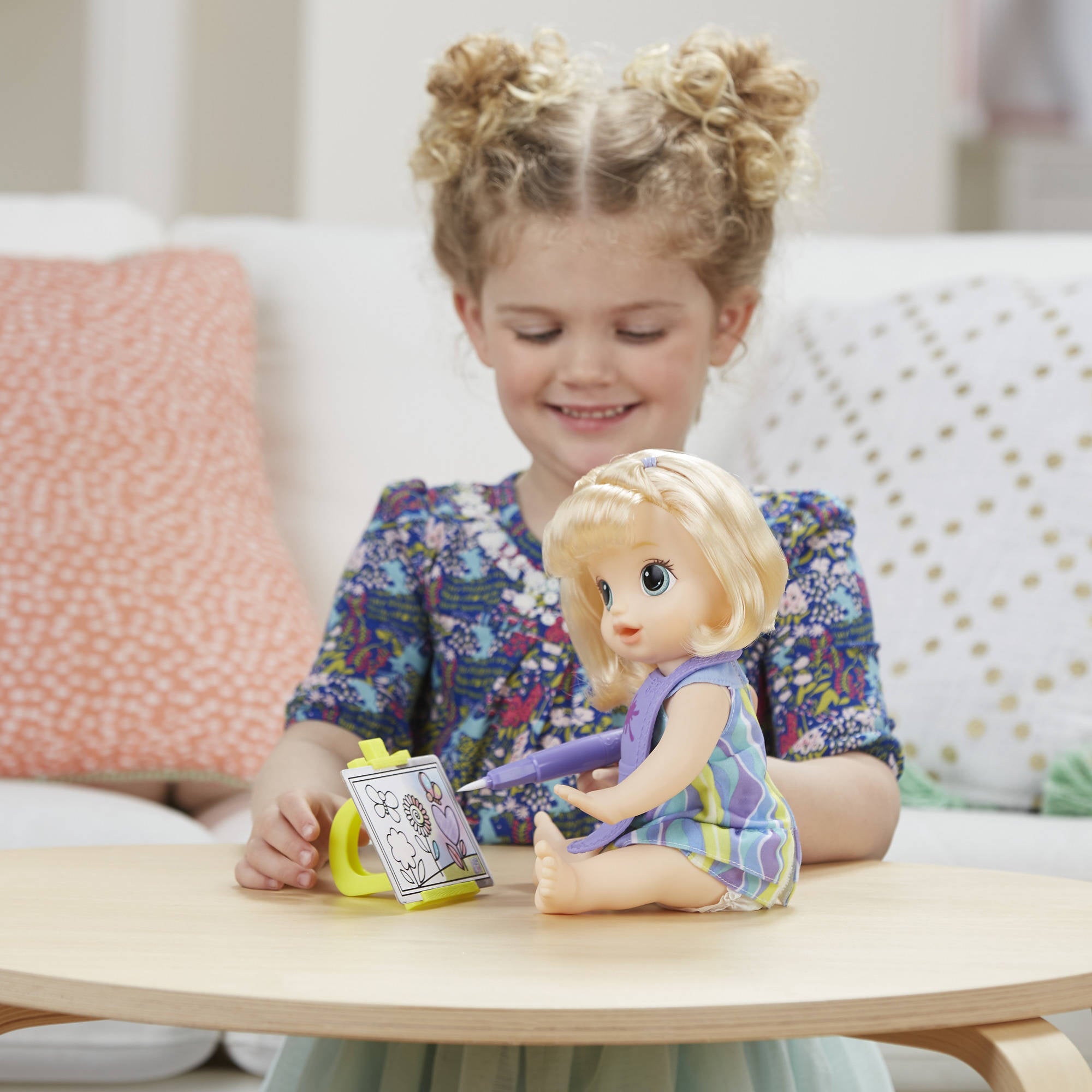 BABY ALIVE FINGER PAINT BABY BLONDE