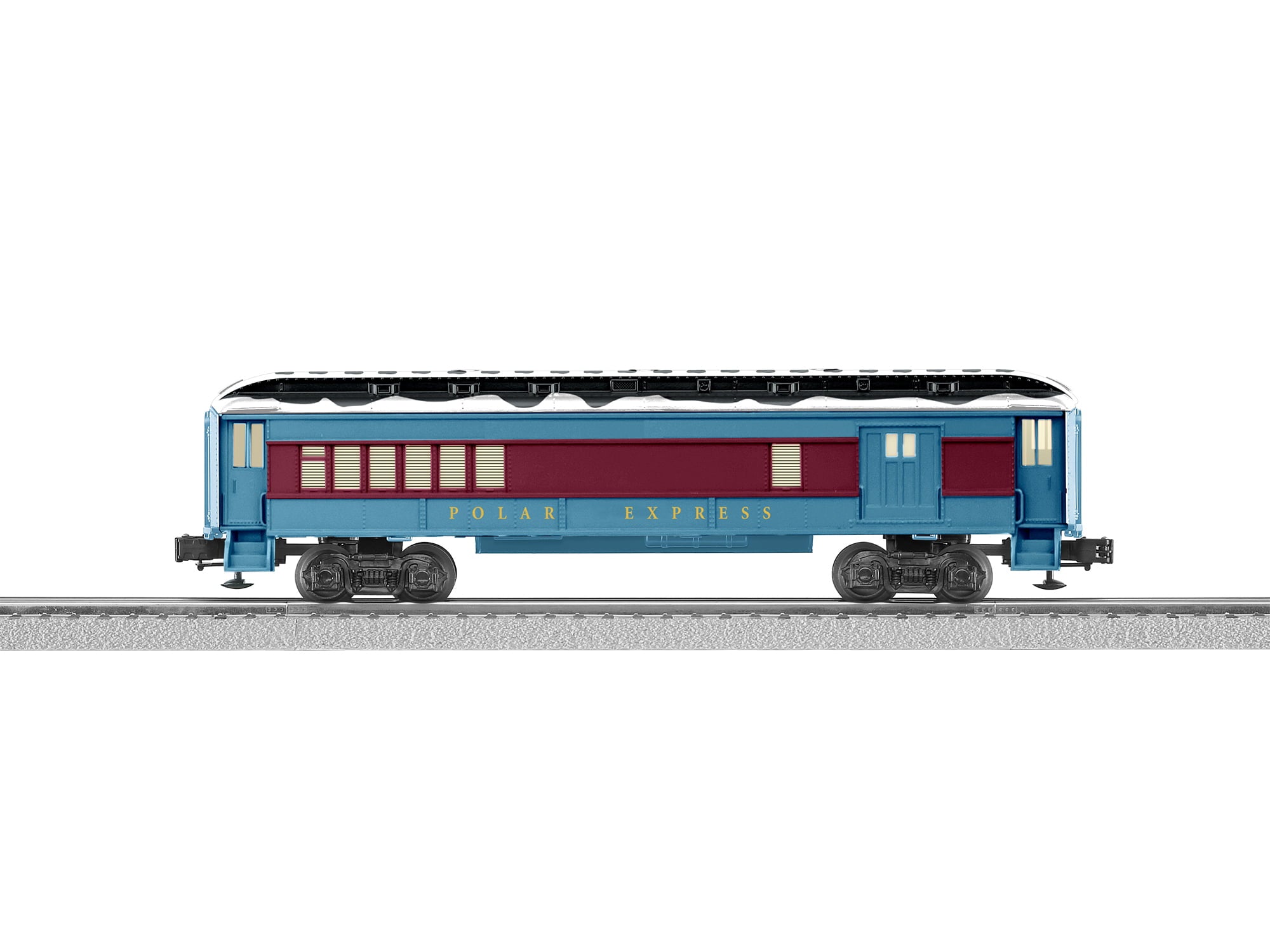 Lionel O Scale The Polar Express Combination Car Electric Powered Model Train Rolling Stock
