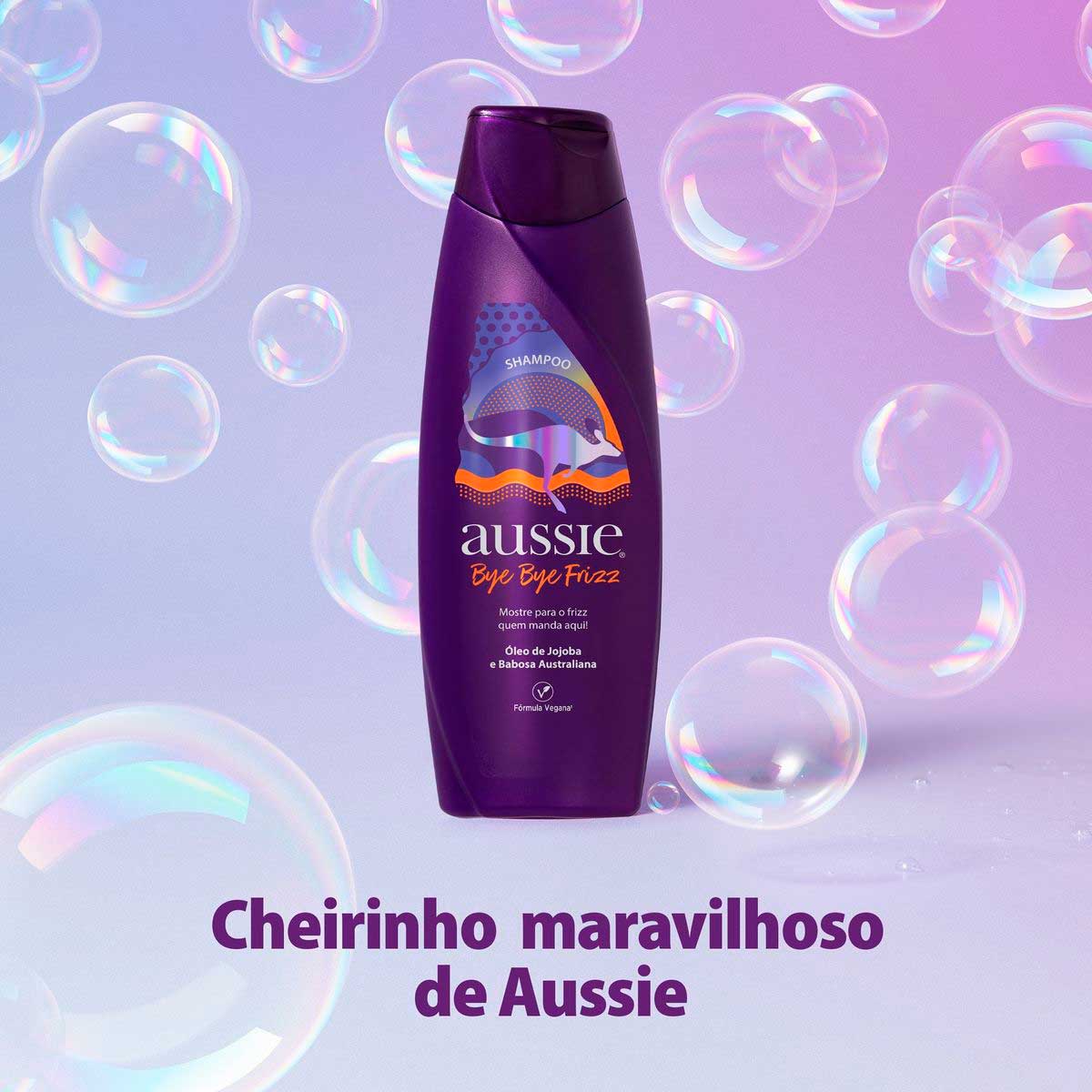 Kit Shampoo 360ml + Condicionador 180ml Aussie Bye Bye Frizz