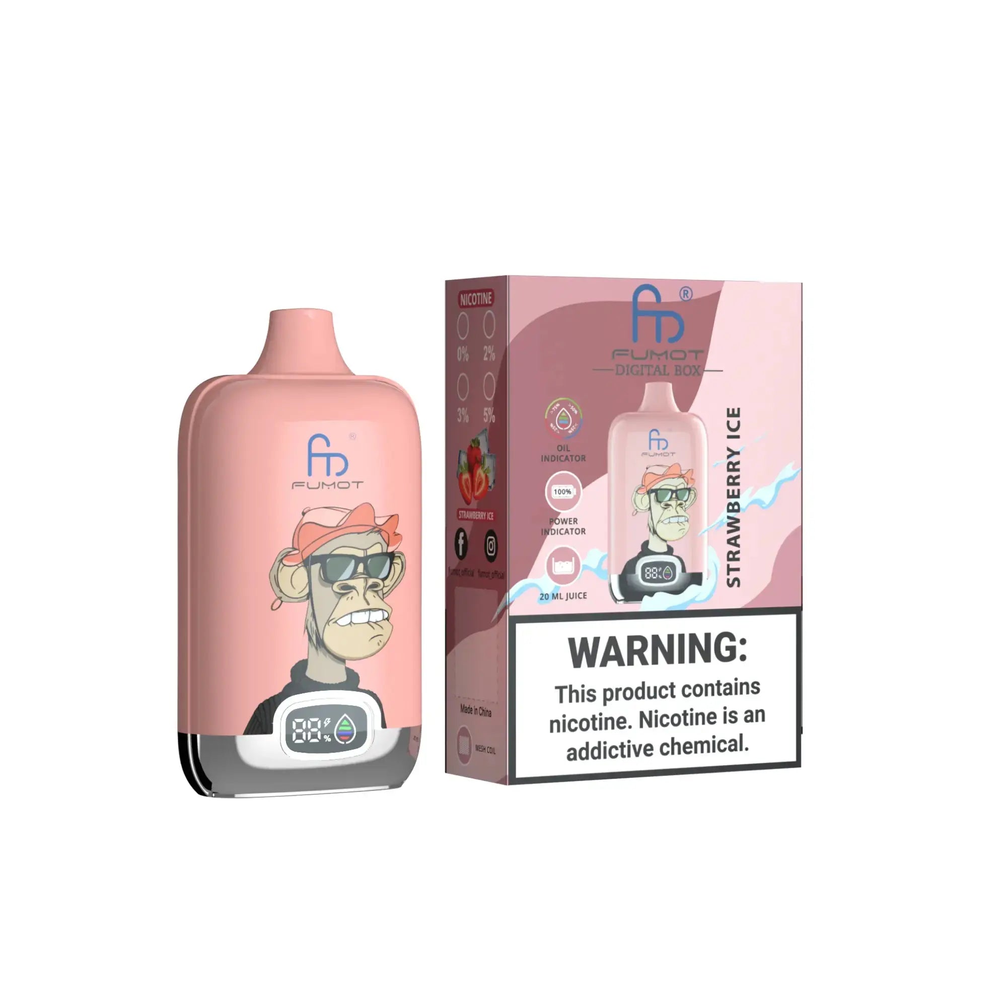 Tornado Vape 12000 - Strawberry Ice