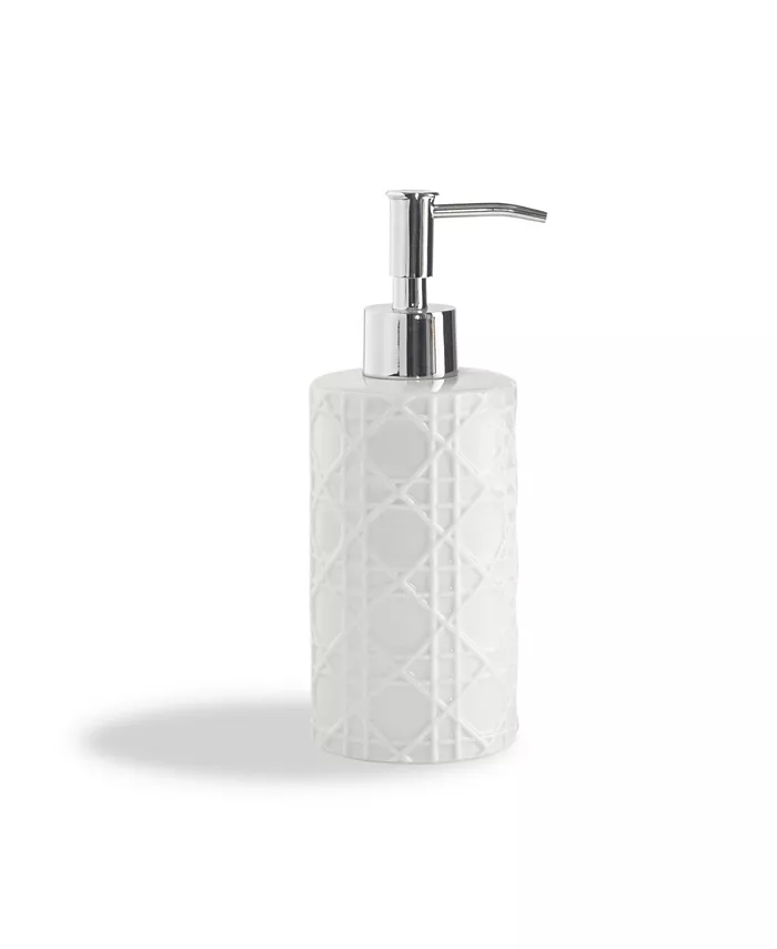 Cassadecor Embossed Porcelain Bath Accessories Collection