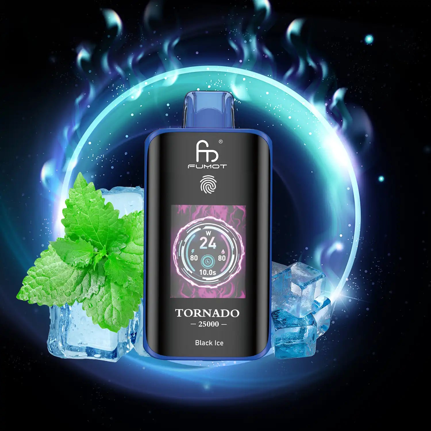 Fumot Tornado Vape 25000 - Black Ice