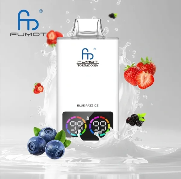 🍉🍓❄️ Fumot Tornado 35K – 35,000-Puff Disposable Vape | Maximum Enjoyment
