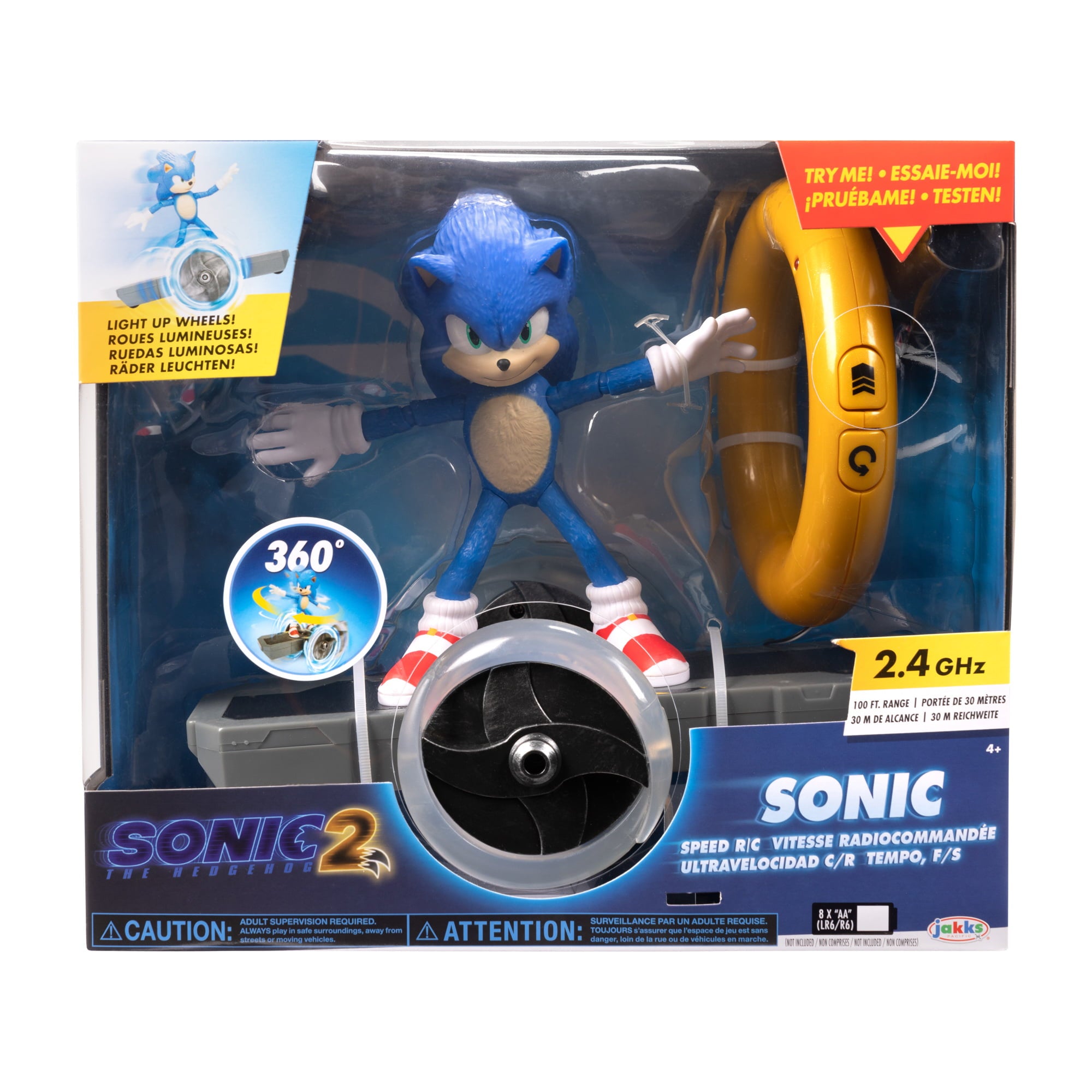 Sonic the Hedgehog 2 - Sonic Speed Remote Control R/C Inspired by the Sonic 2 Movie