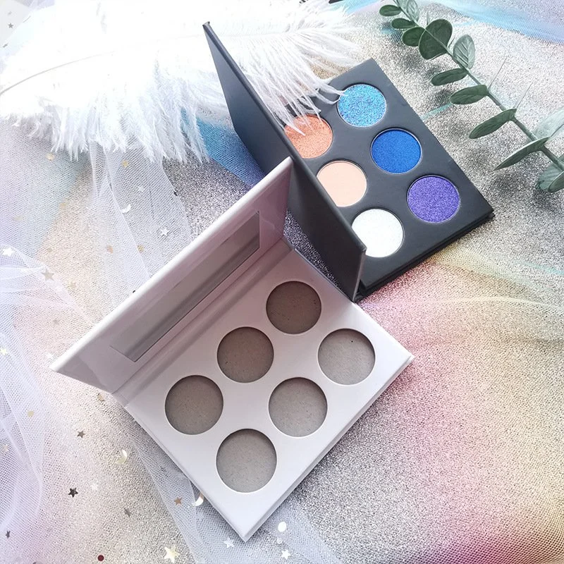 Free Combination 6 Color High Pigment Eyedshadow Palette