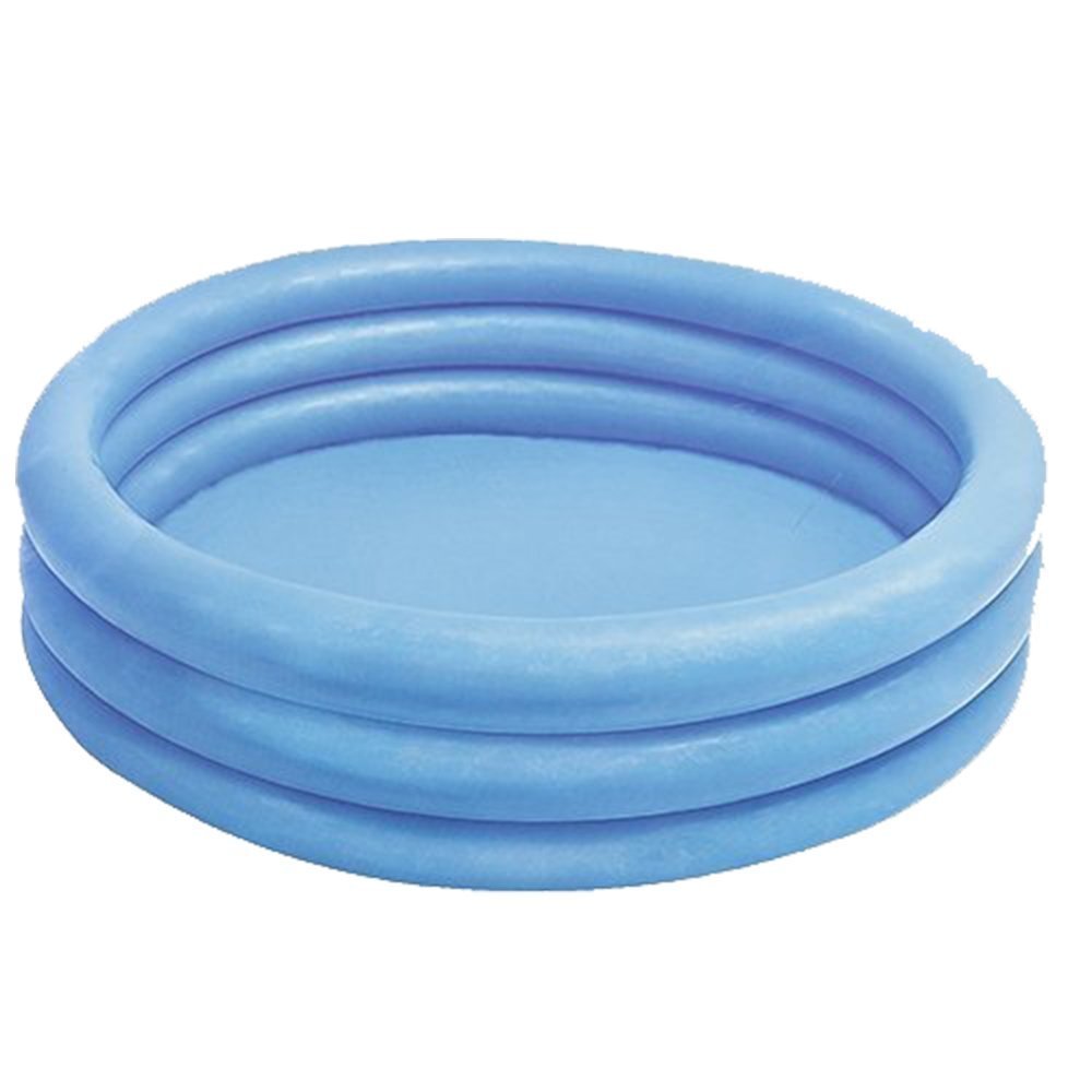 Inflatable Crystal Blue Swimming Pool (45in X 10in) Multi-Colored