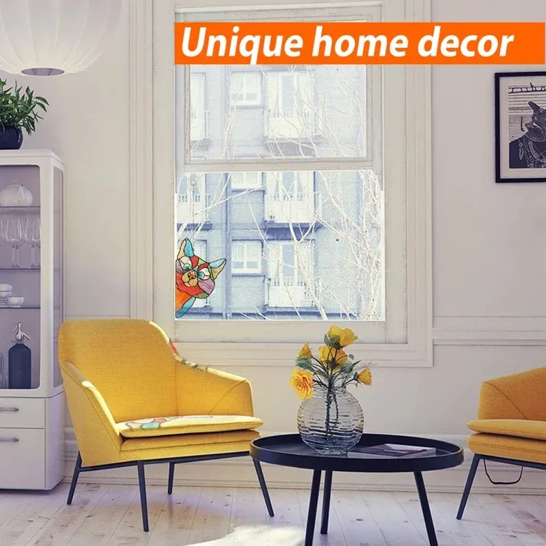 🔥 BIG SALE - 40% OFF🔥🔥Hot Sale-😻Handmade Stain Cat Suncatc