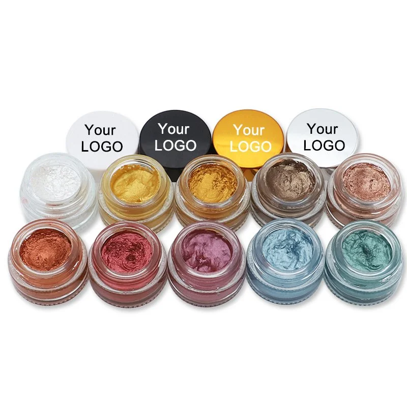 Custom Private Label Jelly Highlighter Body Highlighter Mermaid Eyeshadow