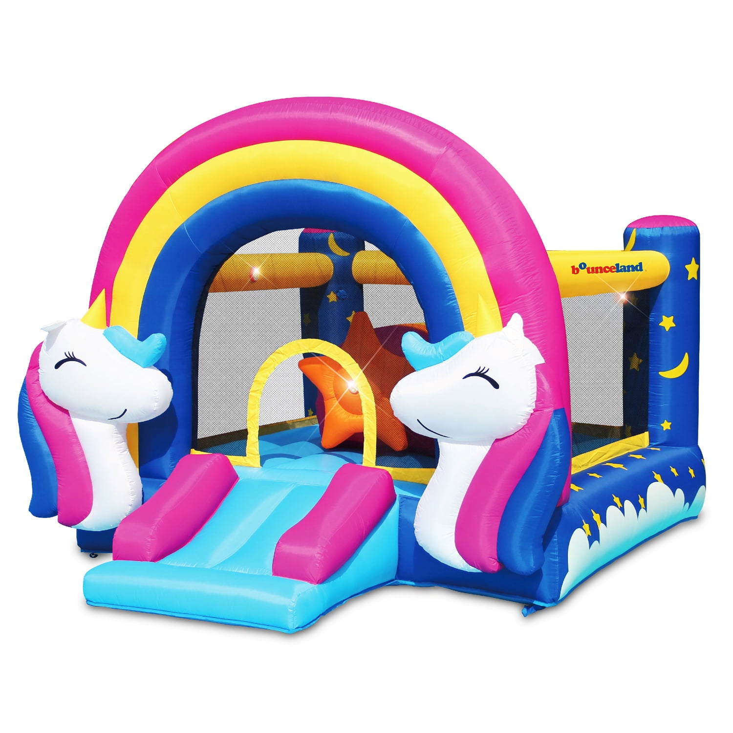 Fantasy Bounce House with Lights and Sound interaction inflatable bouncer