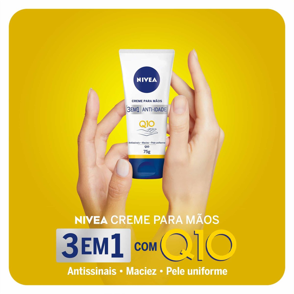 Creme para Maos NIVEA Q10 Plus Reparacao 75g