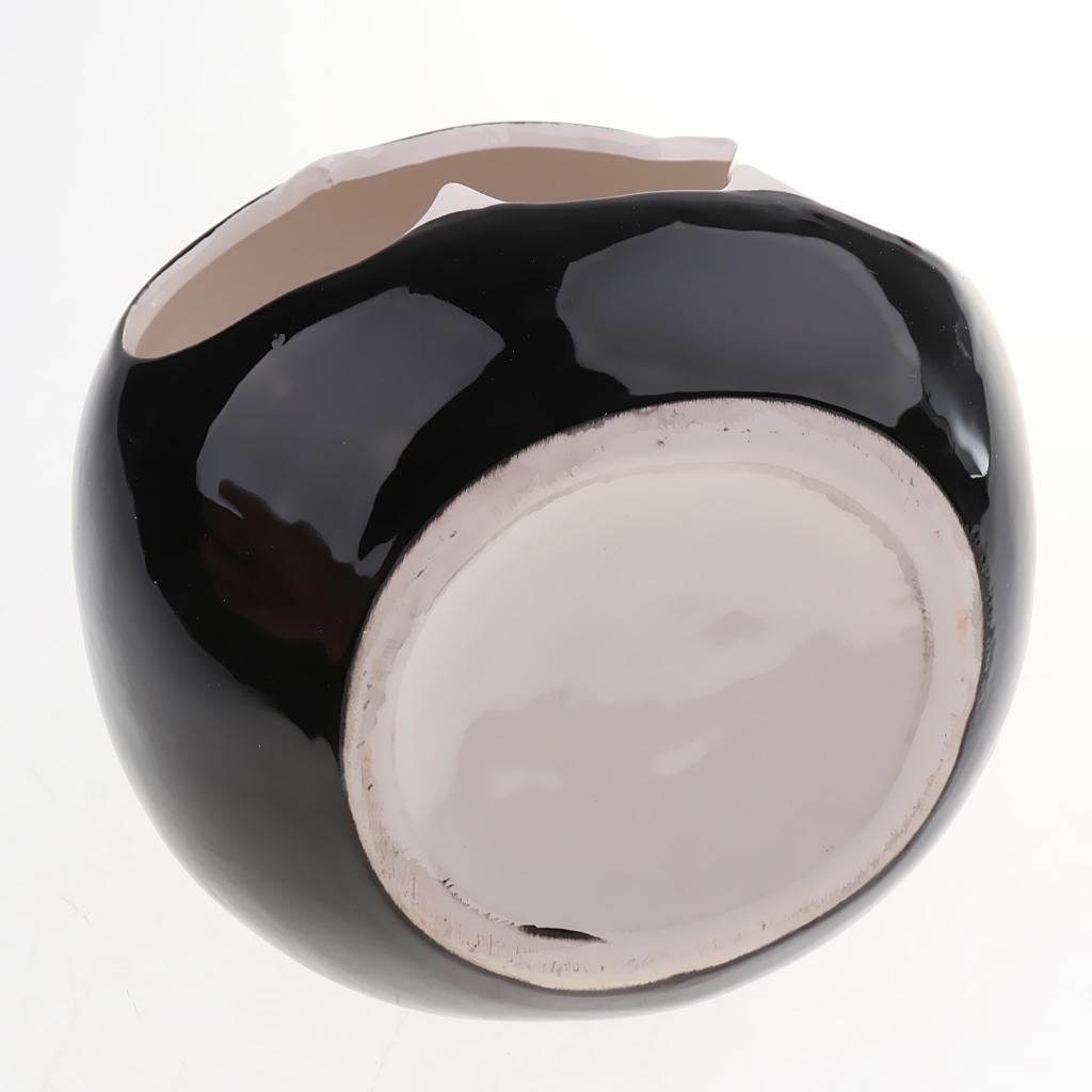 Adorable Cartoon Shape Hamster/Small Animal Hideout Hamster House Critter Bath Black