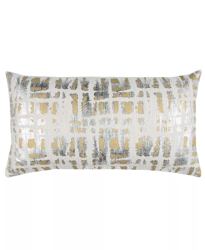 Rizzy Home Donny Osmond Abstract Design Polyester Filled Decorative Pillow， 14