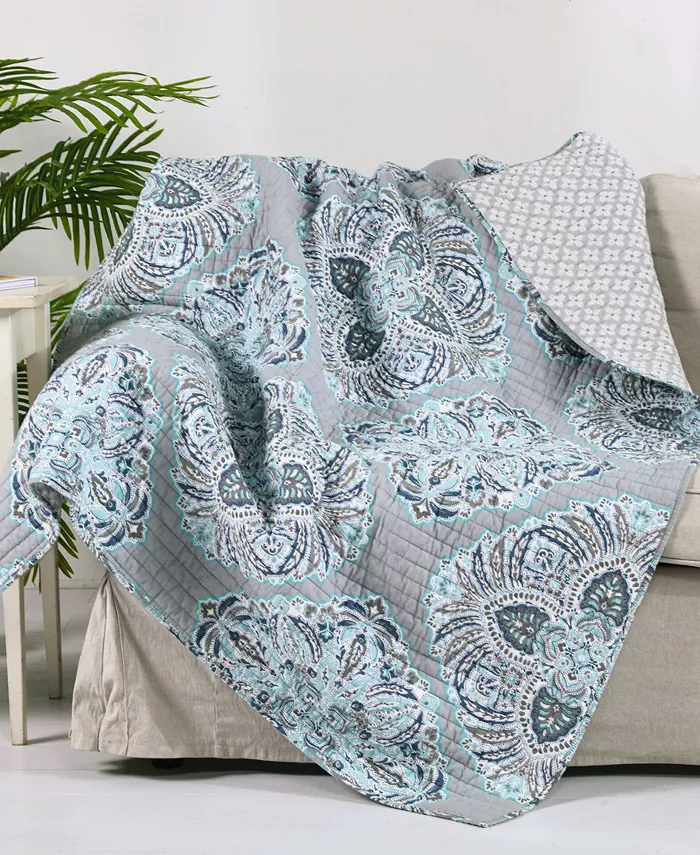 Levtex Tania Quilted Throw， 50