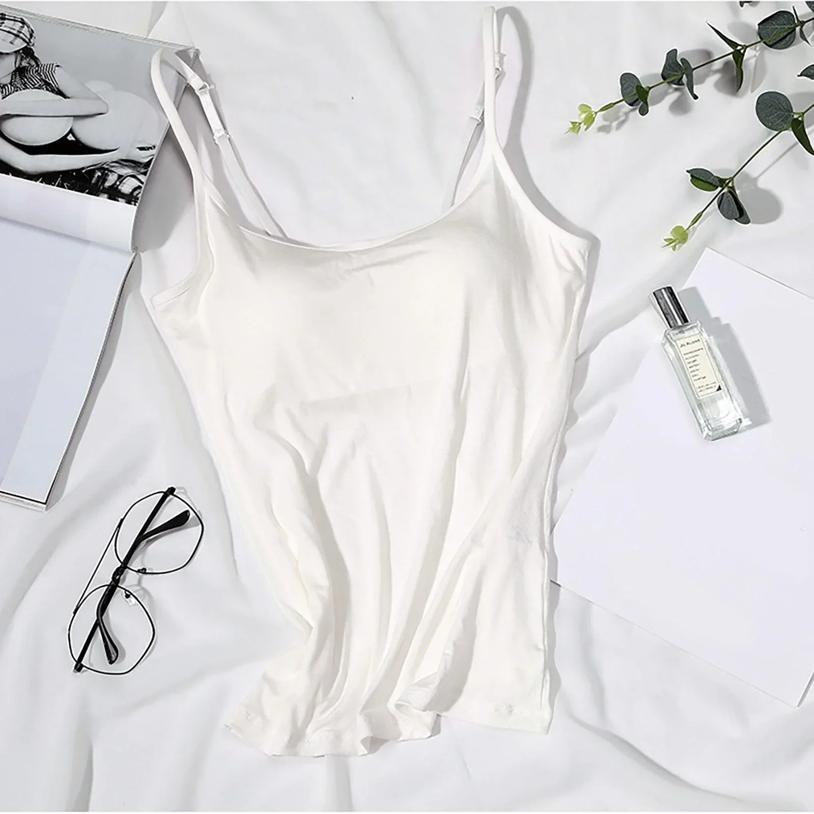 Kit 5 Unidades Camisola Sutiã Fresh™  / Nova Tendencia Primavera Verão 2025!