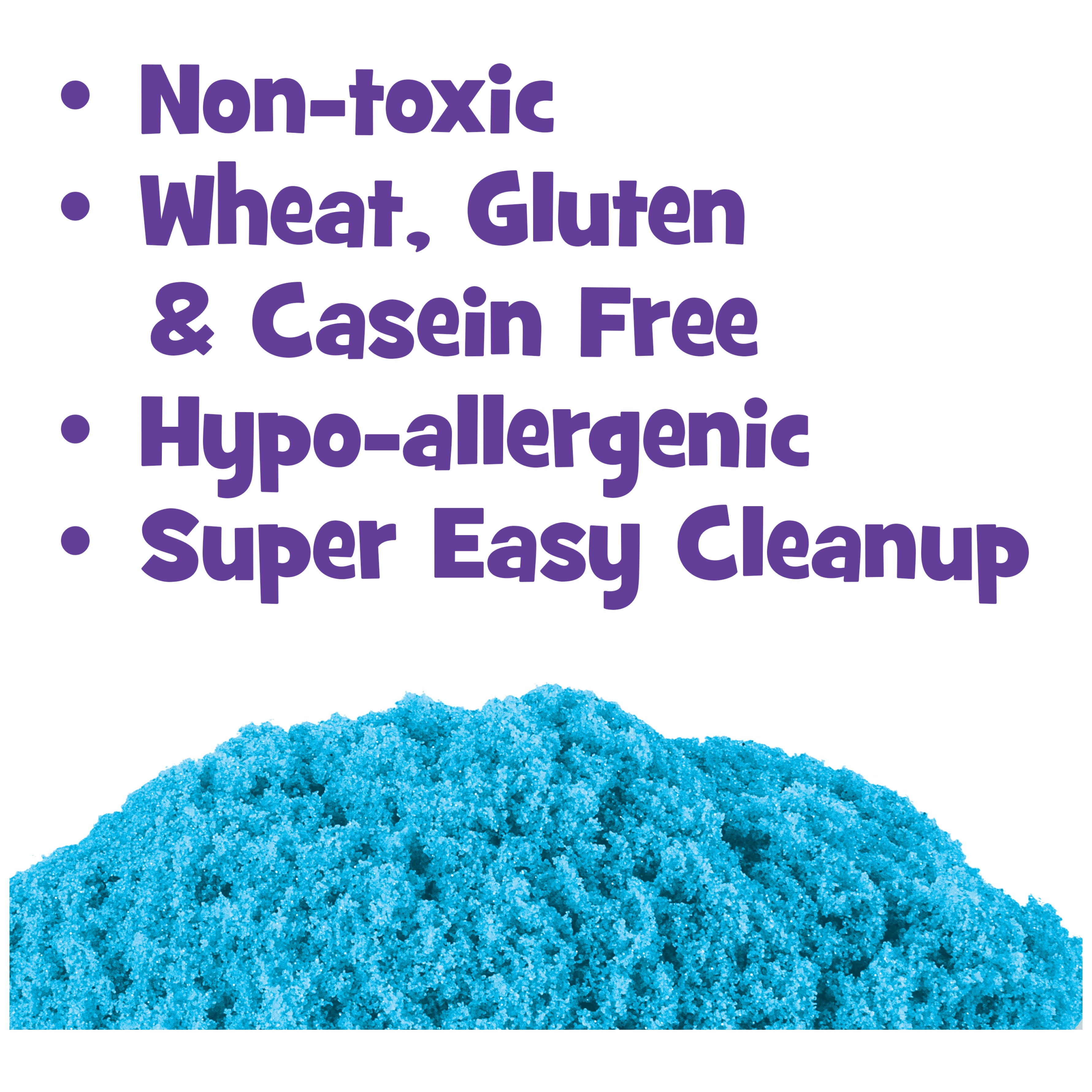 Kinetic Sand Slice N' Surprise with 13.5oz Sand (3 Colors) and 7 Tools