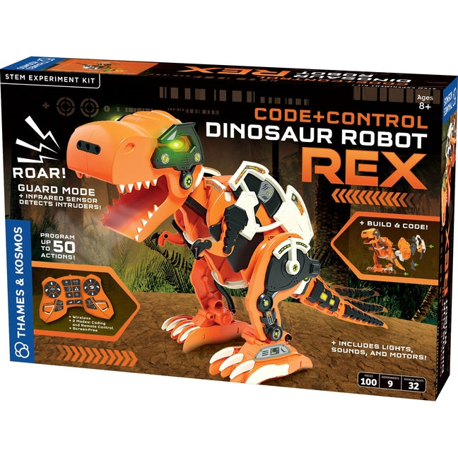 Code+control Dinosaur Robot: Rex (Not for Sale in Canada) (Other)