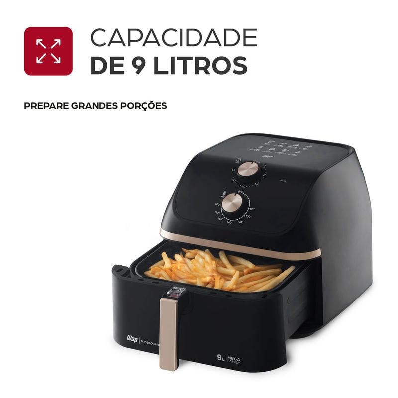Airfryer WAP Mega Family 9 Litros WAFM9