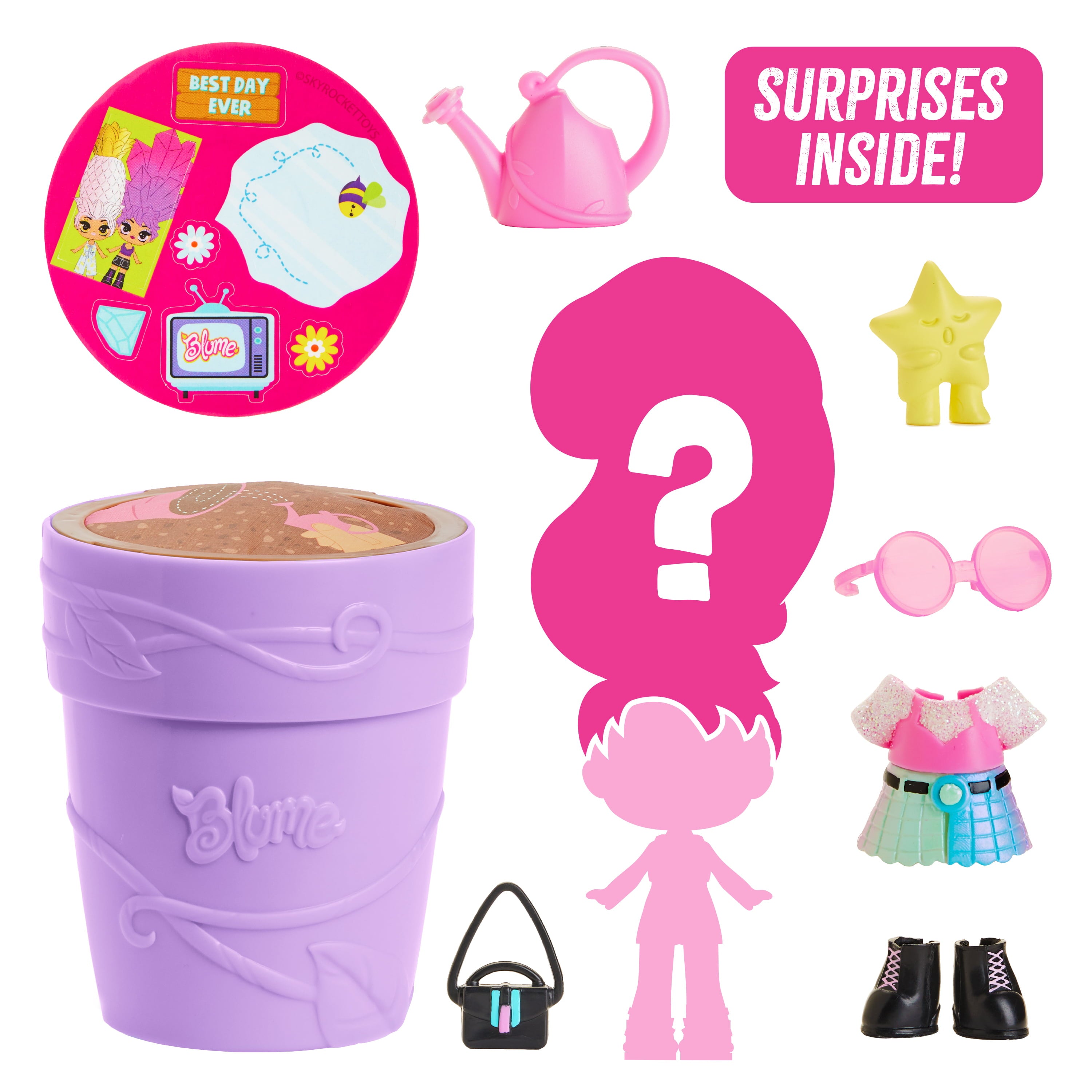 Blume Doll, pink and ages 3 & up