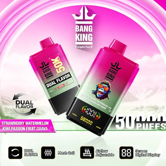 🔥 Bang King 50K Puffs Double Flavours Disposable Vape
