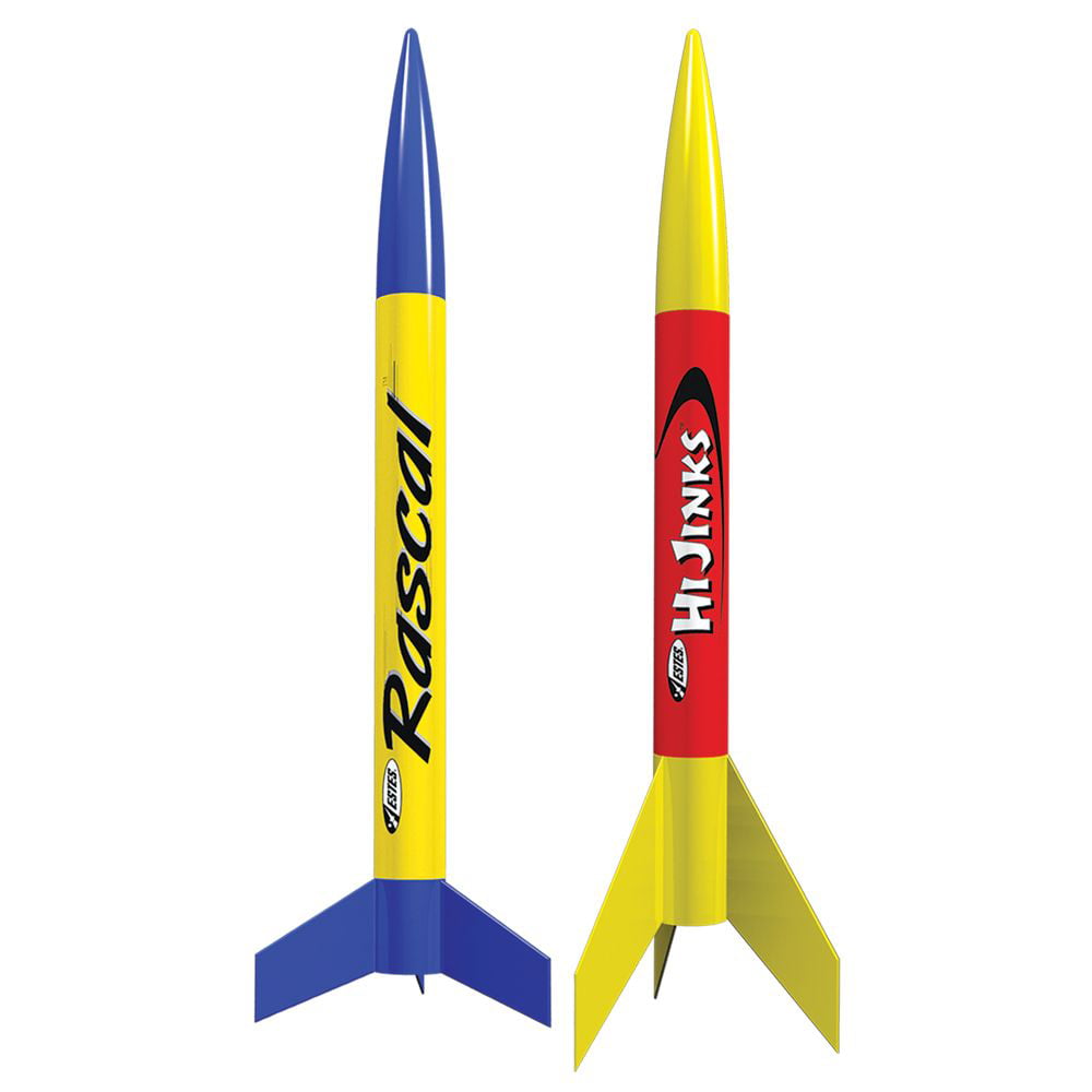 Estes Rascal and HiJinks Flying Model Rocket Launch Set