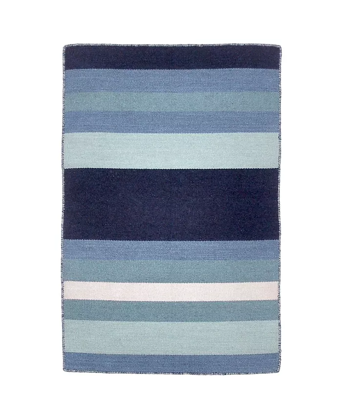 Liora Manne' Sorrento Tribeca Blue 2' x 3' Outdoor Area Rug