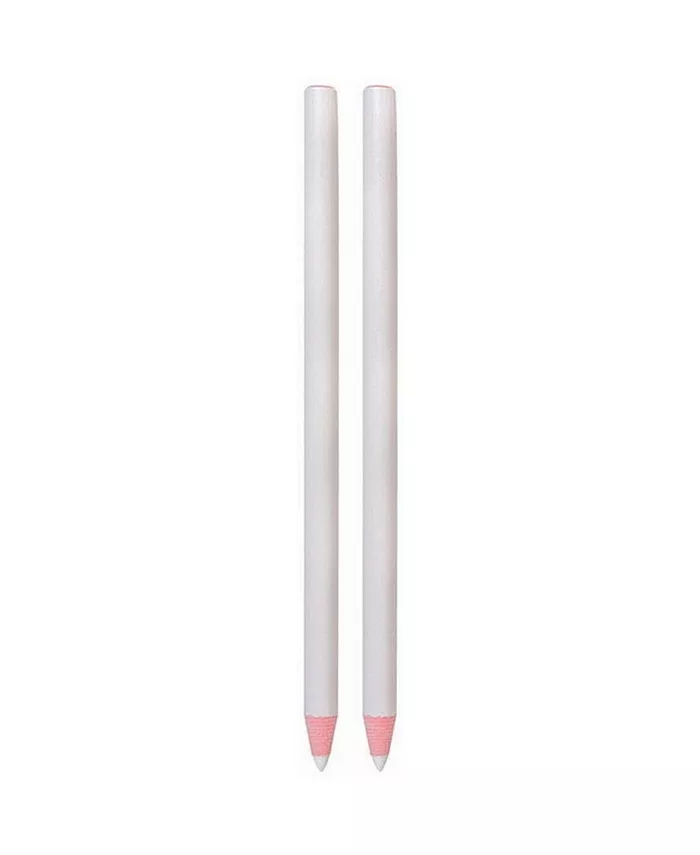 Esschert Design Fallen Fruits Ltd GT134 Wax Pencil for Seed Marker Set of 2， White