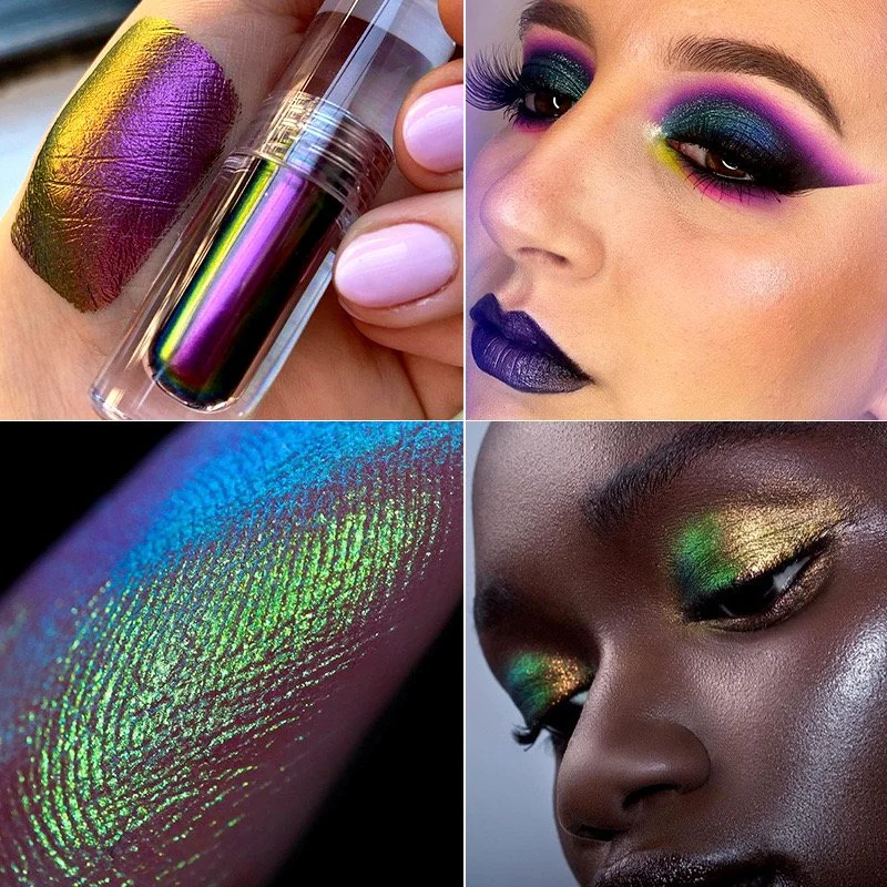 High Pigmented Liquid Multichrome Eyeshadow Chameleon Duochrome Eyeshadow