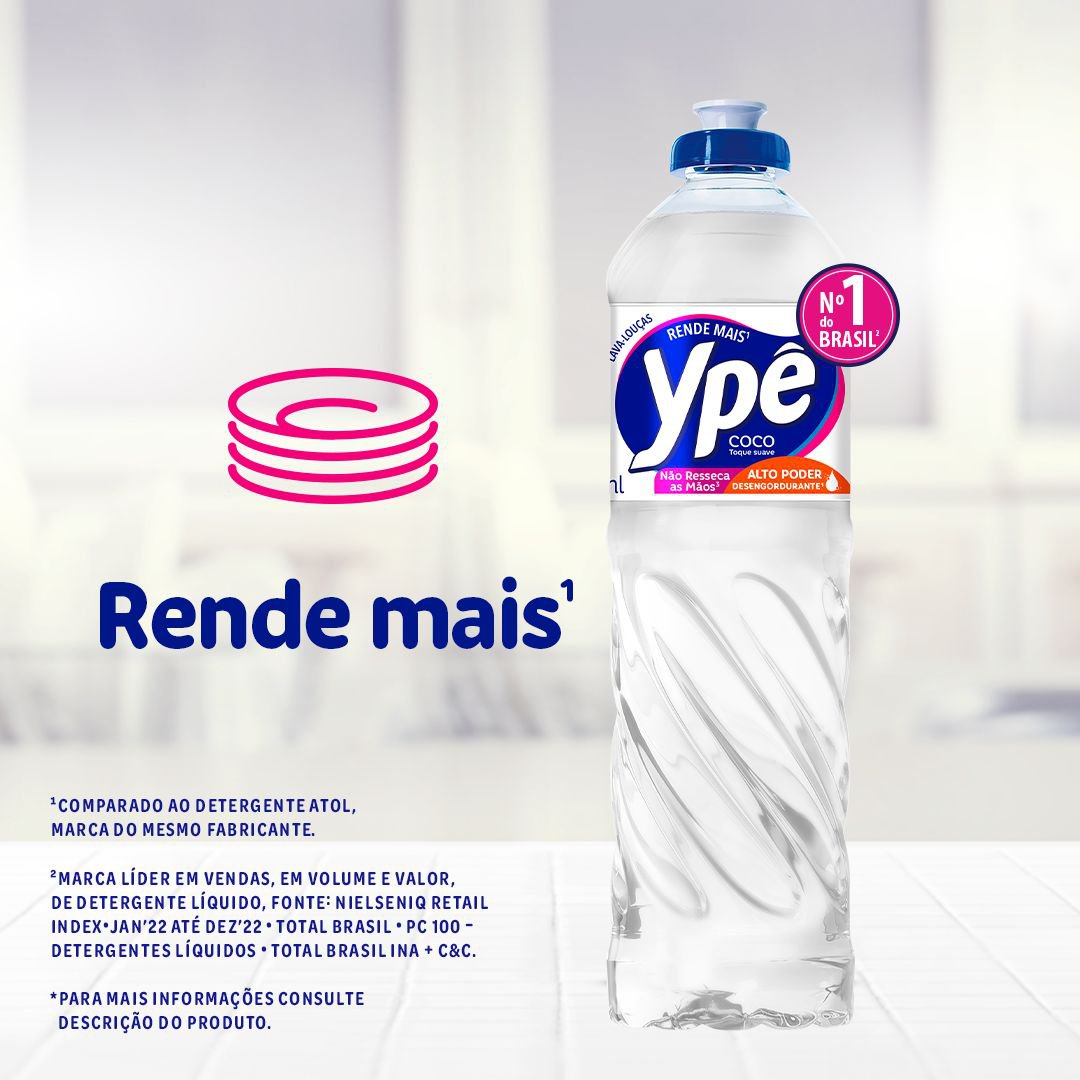 Detergente Ype Coco 500ml