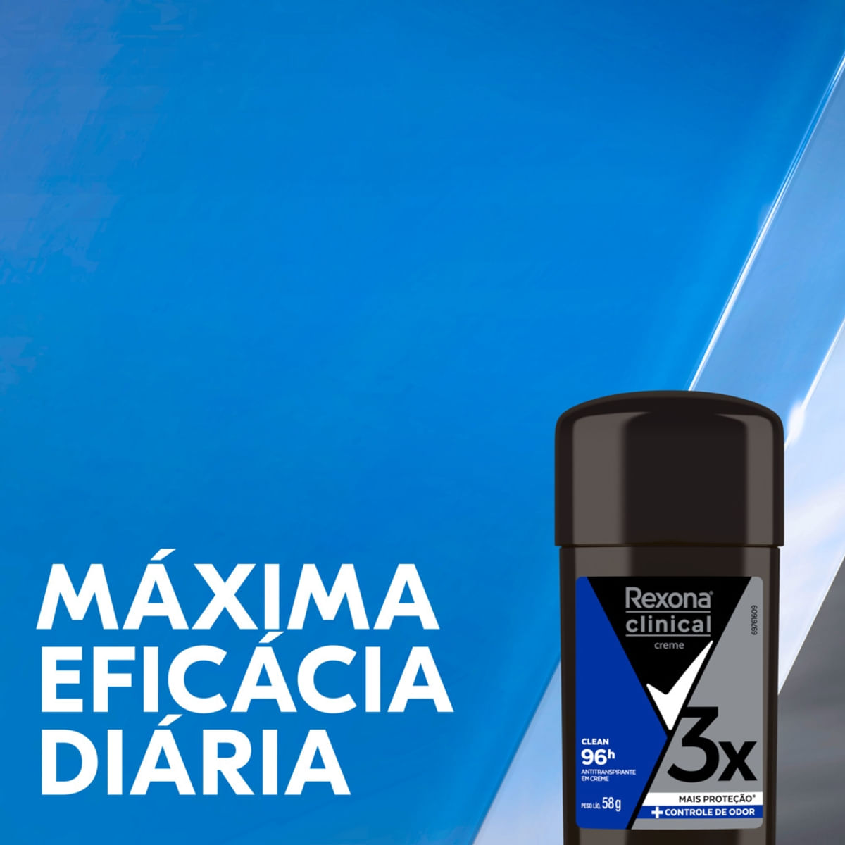 Desodorante Rexona Clinical Clean 58 g